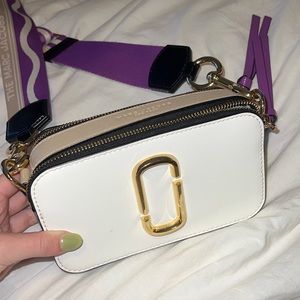 Purple Mark Jacobs purse